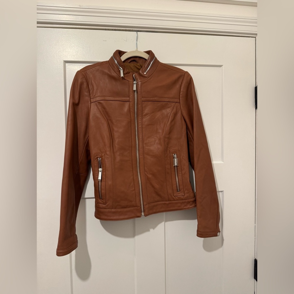 MICHAEL Michael Kors 100% Leather Jacket